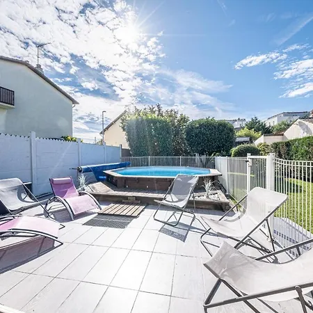 Vm1 - Maison Piscine Proche Paris Hébergement de vacances