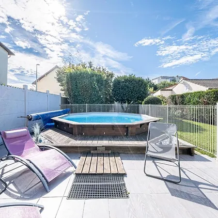 Vm1 - Maison Piscine Proche Paris Hébergement de vacances Vaires-sur-Marne